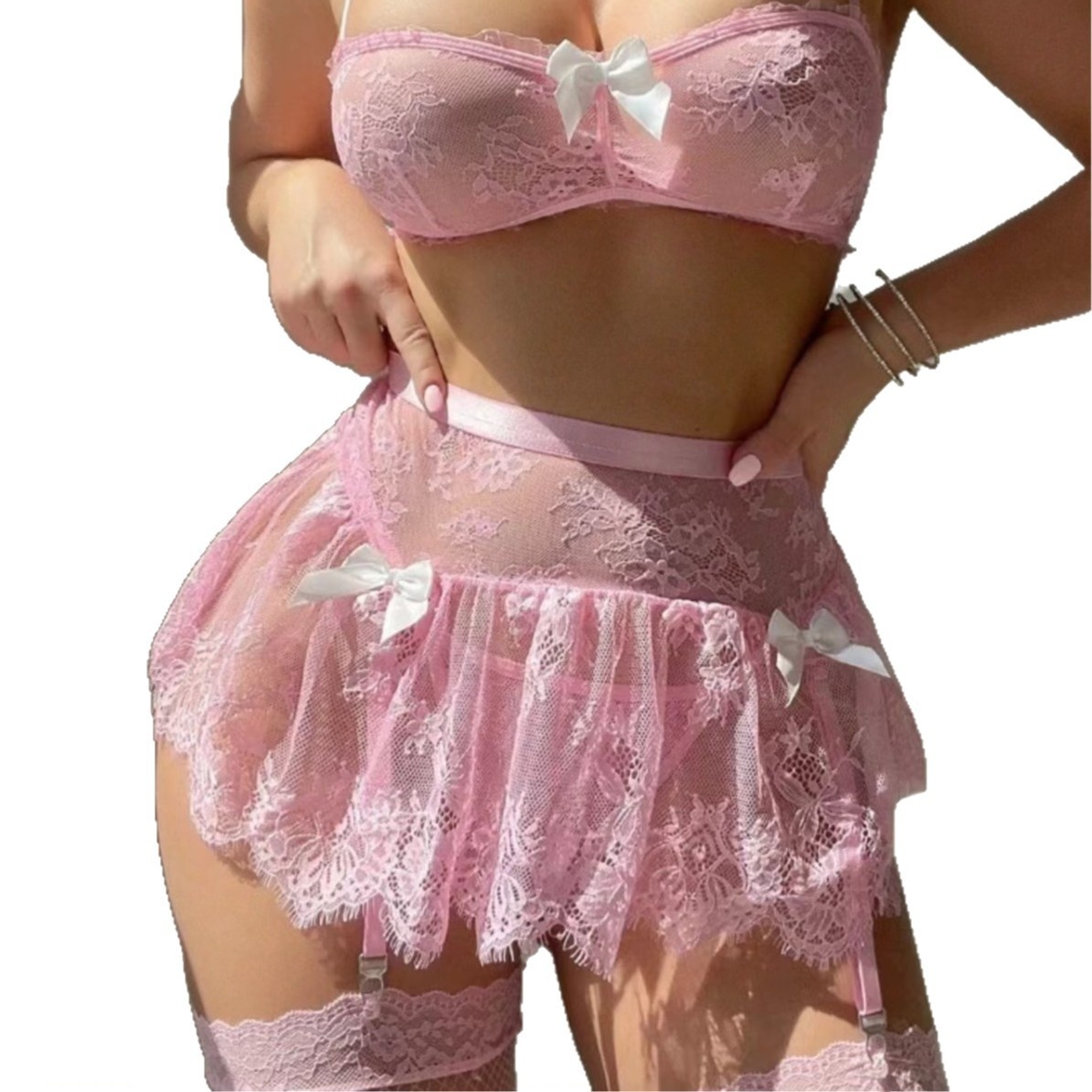 French-style Underwire Push-up Lingerie - Image 4