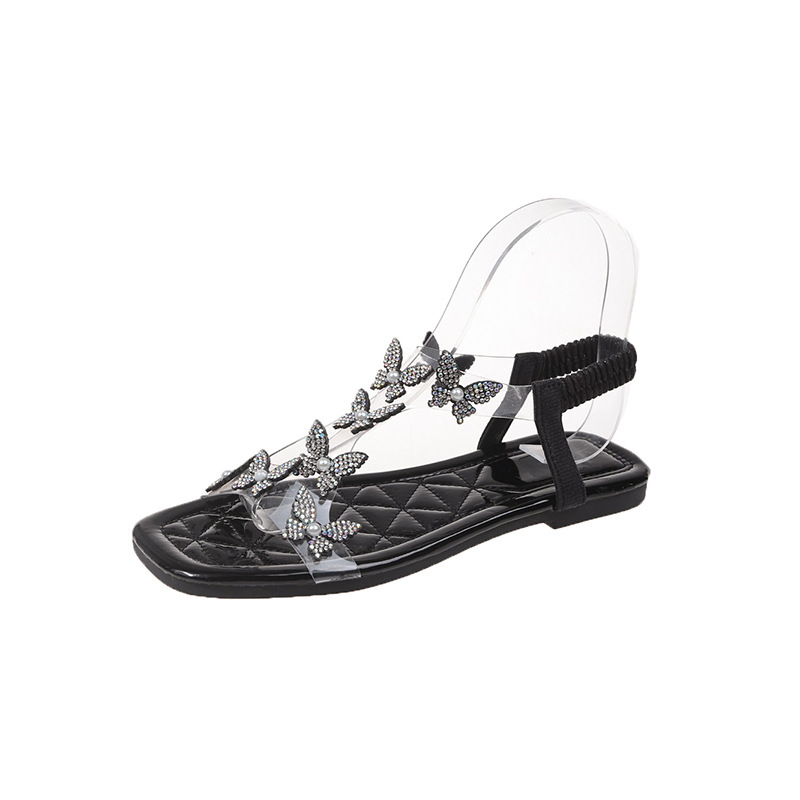 Roman Fairy Style With Skirt Soft Bottom Seaside Beach Shoes - Image 4